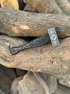 Martillo Vikingo Thor de Acero de Grado Industrial Hecho a Mano por Steel Craft International, Acero con Alto Contenido de Carbono, Mango de Madera Grabado, Martillo para Techos 100% - Product Image 2