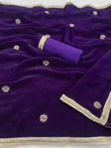 Radiant Legacy Collection Exclusivos saris bordados con lentejuelas Moti & Val para B2B en venta al por mayor y precio barato - Product Image 4