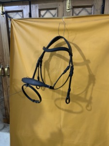 Cabestro de brida profesional personalizable, accesorios de cuero personalizados para montar a caballo, producto a granel - Product Image 3