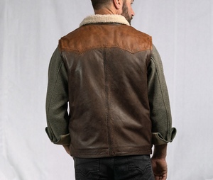 Chaqueta de Cuero de Alta Calidad 100% para Hombre, Diseño Superior, para Invierno, Manga Larga, Impermeable, Personalizable, Precio Razonable - Product Image 5