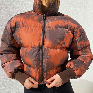 Veste matelassée imperméable personnalisée sublimée pour hommes et femmes, hiver, doublure en laine de 240 grammes, doublure en nylon, rembourrage OEM ODM - Product Image 4