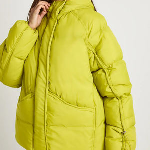 Veste d'hiver décontractée légère et oversize pour femme / Veste confortable de haute qualité avec fermeture éclair 2026 - Product Image 2