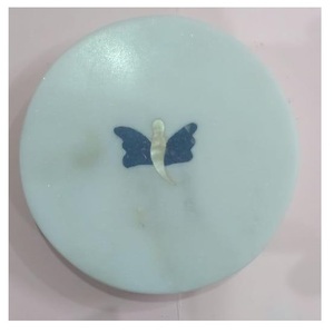 ชุดถาดรองแก้วสุดหรูลายหินอ่อนและเรซินทำด้วยมือพร้อมด้วยของตกแต่งบ้านและร้านอาหาร - Product Image 1