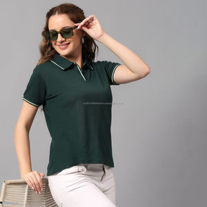 Camiseta Polo Deportiva Elástica de Secado Rápido para Mujer, de Algodón Ecológico Fit2Fight, Uniforme de Trabajo de Alto Rendimiento - Product Image 5