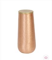 Meilleure vente de sucrier en cuivre de haute qualité design martelé unique à la recherche d'ustensiles de cuisine prix de gros polyvalent