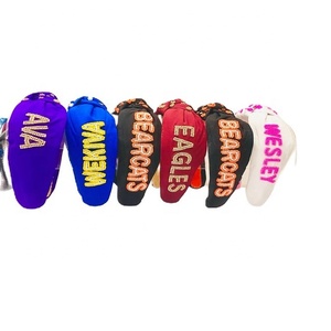 Diademas Personalizadas con Nombre, Accesorios para el Cabello, Diademas Anudadas, Diademas Hechas a Mano en India, Diademas Elegantes, Diademas con Cuentas - Product Image 5