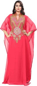 Ladies Elegant Satin Caftan Cocktail Dress Breathable Full-Length Evening Gown Anti-Static Feature Summer ODM Solid Pearl - Product Image 3