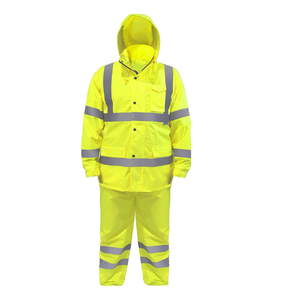 Top tendance vêtements de travail de sécurité d'hiver haute visibilité vêtements de travail de construction à manches longues combinaisons imperméables pour hommes - Product Image 5