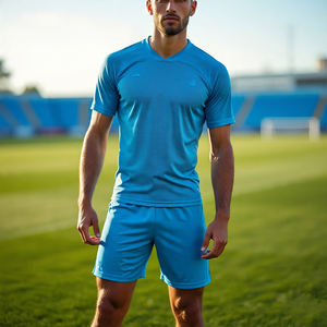 USA TRADE ASSURANCE Premium Custom Print Sportswear <b>Crop</b> <b>Top</b> Football T Shirt Oversized Mesh Football Jersey Mesh Soccer Jersey - Product Image 6