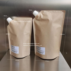 ถุงน้ำดื่มพลาสติกแบบตั้งด้านบนพิมพ์ลายตามสั่งถุงของเหลวกันกลิ่น - Product Image 4