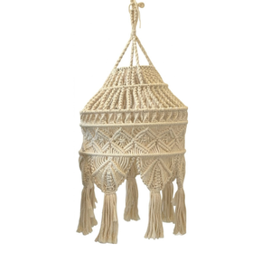 Lámpara Colgante de Macramé Estilo Boho, Hecha a Mano, para Cuarto de Niños y Sala de Estar NF - Product Image 2