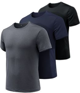 Ropa de gimnasio para hombres Ligero Cómodo Top activo Suave Transpirable Skinny Fit Patrón sólido Simple para adolescentes - Product Image 4