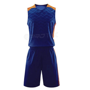 El Mejor Conjunto de Uniformes de Baloncesto Unisex de Talla Grande al por Mayor, Último Diseño Personalizado, Transpirable, Antibacteriano, de Secado Rápido, con Diseño por Sublimación - Product Image 1