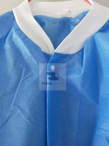 Uniforme de hospital de enfermería no tejido personalizable, bata de laboratorio - Product Image 5