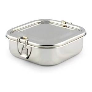 Fiambrera Bento cuadrada de acero inoxidable MOQ bajo de suministro directo de fábrica, embalaje de alimentos, reutilizable, multifuncional, de alta capacidad - Product Image 1