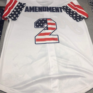 Maillots de baseball respirants à séchage rapide personnalisables pour hommes et femmes ensembles de vêtements de sport au prix de gros - Product Image 5