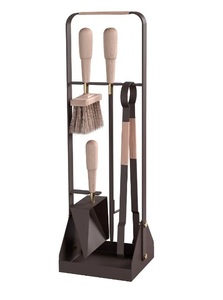 Juego de Herramientas para Chimenea de Hierro Negro KSN para Uso en Interiores y Exteriores - Product Image 2