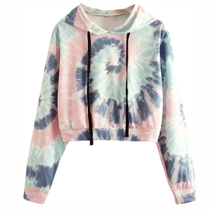 Sweat à capuche en coton de haute qualité pour femmes, manches longues, logo personnalisé, impression numérique, design tricoté décontracté pour l'hiver - Product Image 1