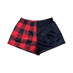 Short de foot personnalisé avec poches zippées Nouveau short de rugby respirant pour homme de créateur Short de rugby à sublimation - Product Image 5