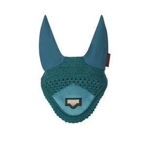 Conception personnalisée de haute qualité Couleur verte Voile de mouche de cheval Bonnet d'oreille Produit d'équitation équestre disponible dans toutes les conceptions - Product Image 2