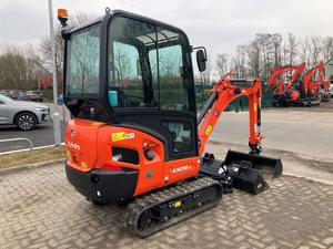 Meilleure qualité de mini-pelle sur chenilles Kubota KX016-4 à vendre - Product Image 5