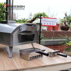 Buen Precio <span class=keywords><strong>de</strong></span> acero inoxidable 13 pulgadas Mini <span class=keywords><strong>Pizza</strong></span> Maker horno al aire libre <span class=keywords><strong>de</strong></span> <span class=keywords><strong>leña</strong></span> para pistas con rectángulo <span class=keywords><strong>Pizza</strong></span> horno <span class=keywords><strong>Pan</strong></span> - Product Image 4