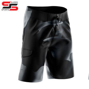 Été Nouveau Respirant Logo personnalisé Blank double poche Short Loose Casual Shorts Men Board Short Swim Trunks - Product Image 5