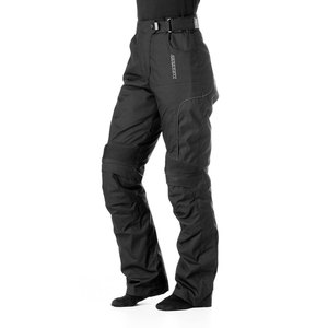 Pantalones textiles para motocicleta diseñados para un rendimiento duradero en viajes de larga duración con armadura de nivel 1 CE. - Product Image 1