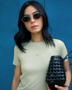 เสื้อยืดครอปคอกลมทรงเข้ารูปสำหรับผู้หญิง คุณภาพสูง พิมพ์ลายเรียบง่าย สีพื้น ผ้าฝ้าย ระบายอากาศ แห้งเร็ว เหมาะสำหรับฤดูร้อน - Product Image 3