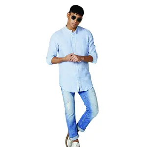 최신 패션 남성 체크 긴 소매 겨울 격자 무늬 셔츠 체크 셔츠 후드가있는 플란넬 셔츠