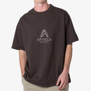 เสื้อยืดพิมพ์ลาย3D พัฟแฟชั่นสุดฮิตเสื้อยืดสตรีทโอเวอร์ไซส์ทรงโอเวอร์ไซส์ใส่โลโก้ได้ตามต้องการเสื้อผ้าแนวสตรีทขายดี - Product Image 5