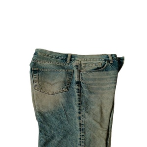 กางเกงยีนส์เดนิมทรงตรงสไตล์วินเทจสำหรับผู้ชาย ซักล้างแบบวินเทจ สำหรับฤดูใบไม้ผลิ/ฤดูร้อน |   รับผลิต/ออกแบบตามสั่ง ขายส่ง เสื้อผ้าสตรีทแวร์ฮิปฮอป ผ้าฝ้าย 100% ระบายอากาศได้ดี กันน้ำ - Product Image 5