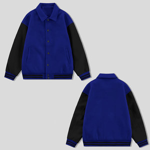 Regular Length Sleeve <b>Slim</b> <b>Fit</b> Men Varsity <b>Jacket</b> for Winter Breathable Thick Front Logo Customizable Colors & Designs - Product Image 6