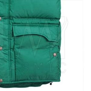 Randonnée en plein air course à pied automne hiver gilet bouffant en toile avec emballage personnalisé imperméable et poches avant pour hommes - Product Image 6