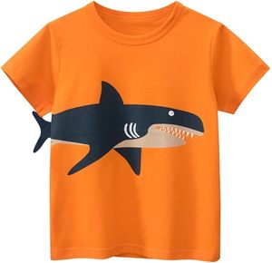 Camisetas de alta calidad para niños, camisetas de algodón de moda de manga corta a granel para niños, camiseta estampada para niños para verano - Product Image 2