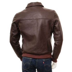 Chaqueta de Cuero para Hombre de Alta Calidad, Personalizable, Diseño Nuevo 2026, Chaqueta de Cuero Resistente para Hombre - Product Image 2