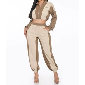 Conjuntos Casuales Cortos de Invierno de Algodón 100% Premium para Mujer / Conjunto Casual de Pantalones Cargo de Alta Calidad para Mujer 2026 - Product Image 2