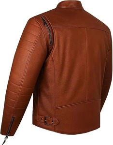 Chaqueta de cuero para hombre, superventas en stock, nueva chaqueta original para exteriores, chaqueta bomber informal para hombre - Product Image 5