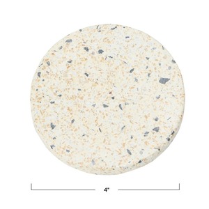 Wholesale Round Stone <b>Coasters</b> with Custom Engraving New Arrival Stone <b>Drink</b> <b>Coasters</b> for Coffee Tables Hot Selling Natural - Product Image 4