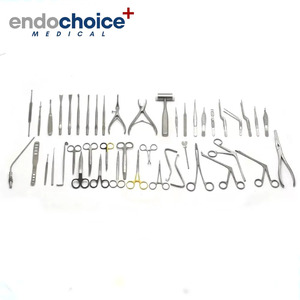 Ensemble d'instruments de chirurgie plastique ORL professionnels de 50 outils de rhinoplastie du nez en acier inoxydable réutilisables - Product Image 2