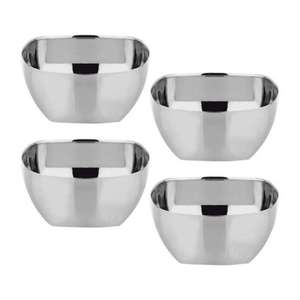 <b>Set</b> <b>of</b> 3 Premium Antique Design Steel Serving <b>Bowl</b> With Antique Golden Finished Customized Shape & Size to Get at Sale Rate - Product Image 2