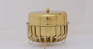 Cazuela con acabado dorado y plateado para uso de bodas y vajilla New Look Serving Hot Case para restaurantes y hogar - Product Image 6