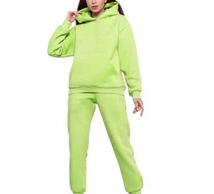 Survêtement pour femmes avec logo personnalisé, style streetwear, manches longues, séchage rapide, respirant, best-seller, matière polyester et coton - Product Image 5