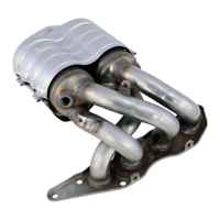 YUEYANG Catalyseur à essence en acier inoxydable/céramique de haute qualité, neuf, pour Mitsubishi Galant 2.4 Eclipse 2004-2012 Euro VI 1