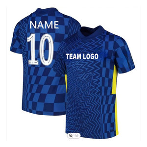 เสื้อโปโลกีฬาวินเทจเสื้อเจอร์ซีย์ฟุตบอลคอวีแนวสตรีทผลิตตามสั่ง - Product Image 2
