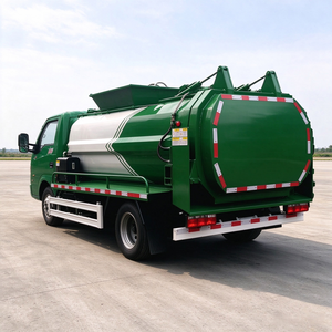 รถบรรทุกขยะครัว Dongfeng 4x2 สำหรับงานเทศบาล รถขนส่งขยะอาหารเหลือ - Product Image 4