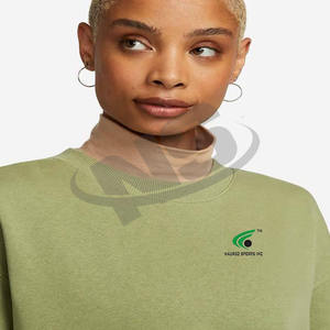 Sudadera de Mujer 100% Algodón de Alta Calidad, Estilo Holgado con Hombros Caídos, Ropa de Calle de Invierno, Sudadera con Logotipo Personalizado a Precio Económico - Product Image 5