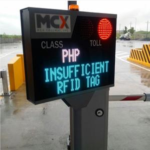Pantalla de tarifa de peaje de uso multipropósito Monitoreo en tiempo real y visualización de aplicaciones de tarifas de peaje para plazas de peaje - Product Image 2