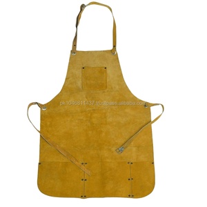 Cowhide Split <b>Leather</b> Welding <b>Apron</b> for Body Protection <b>Leather</b> Industrial Safety Protection <b>Aprons</b> for Body and Safety - Product Image 1