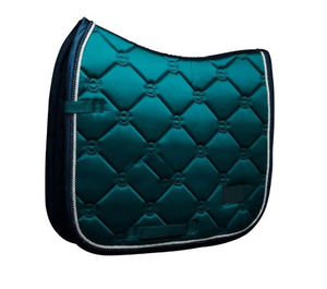 Customized Color Classic <b>Horse</b> Saddle Pad Durable Leather & Cotton with Polycotton Lining Reinforced Straps for Training <b>Riding</b> - Product Image 3